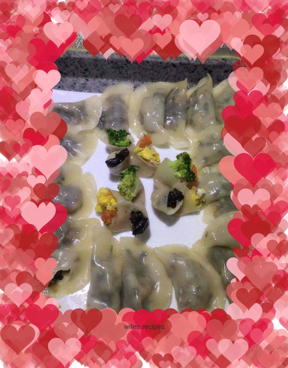 Shepherd's Purse Colorful Dumplings