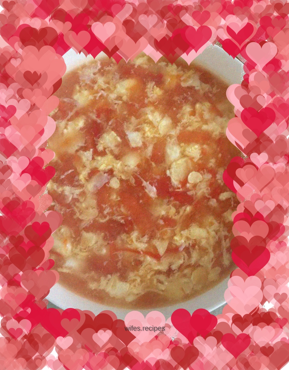 Tomato and egg soup