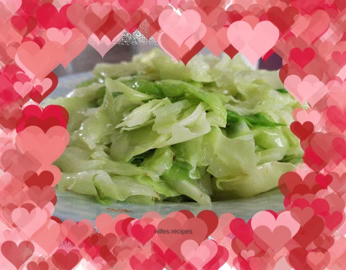 Stir-fried cabbage