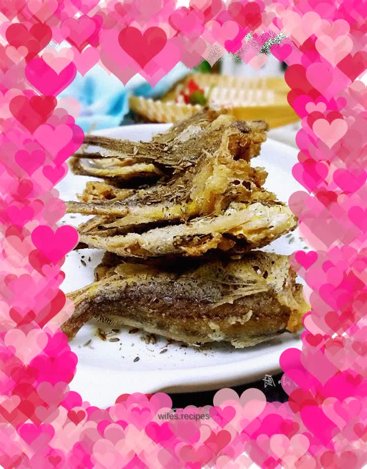 Fried cumin yellow croaker