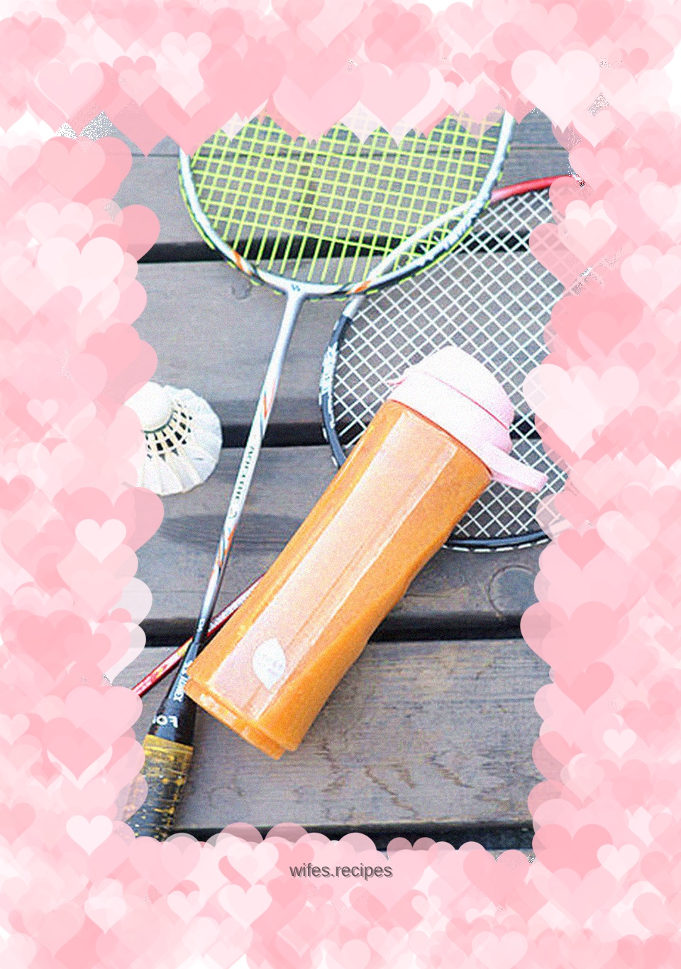 Milky yellow peach juice