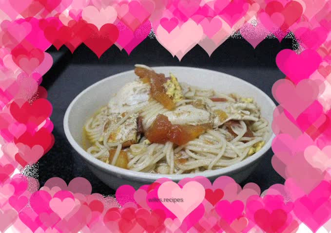 [Kids Food] Tomato Egg Noodles