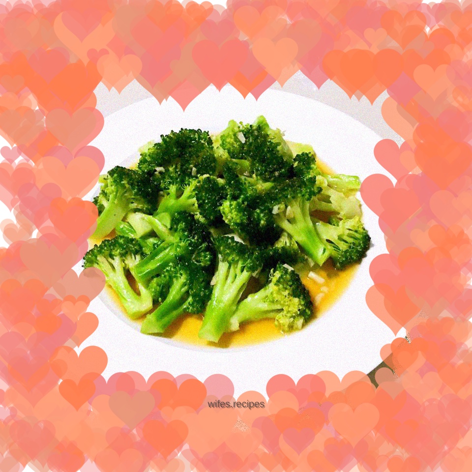 Stir-fried broccoli