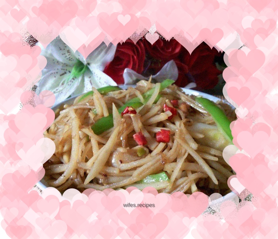 Hot and sour potato shreds