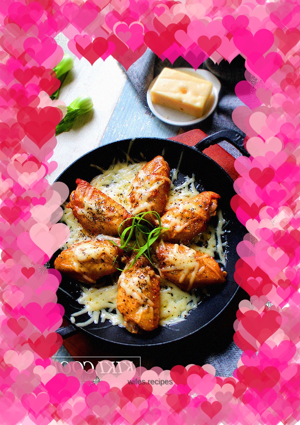 Cheese Grilled Wings