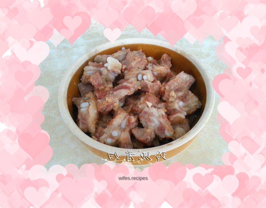 Steamed Pork Ribs with Taro