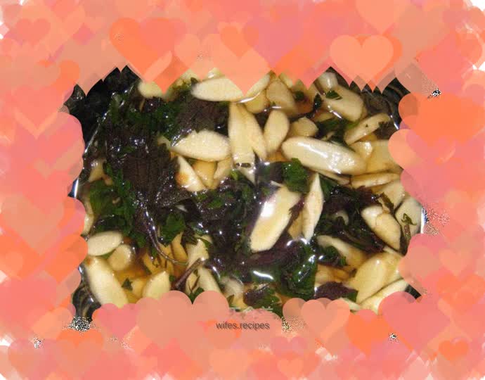 Perilla Pickled Ginger