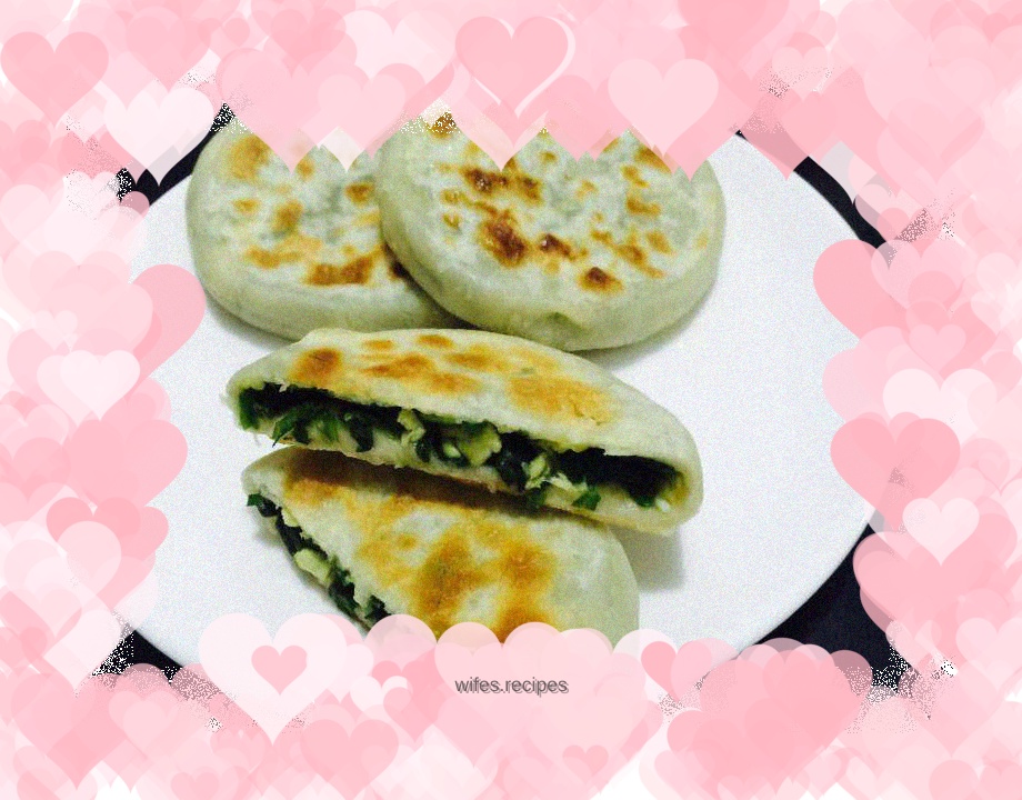 Chive egg pancake