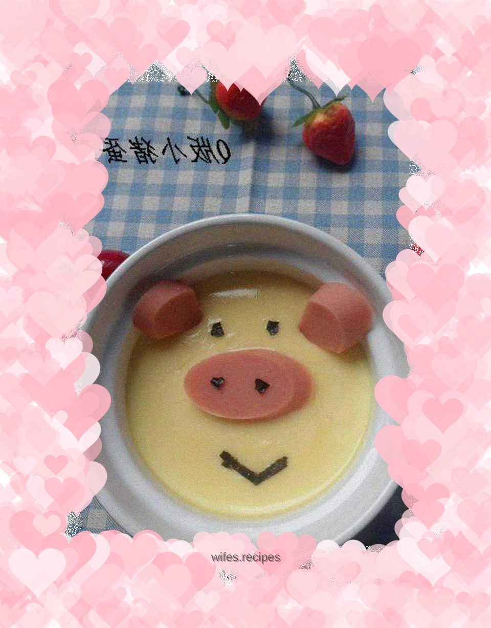 Your Q version of piggy custard is so cute