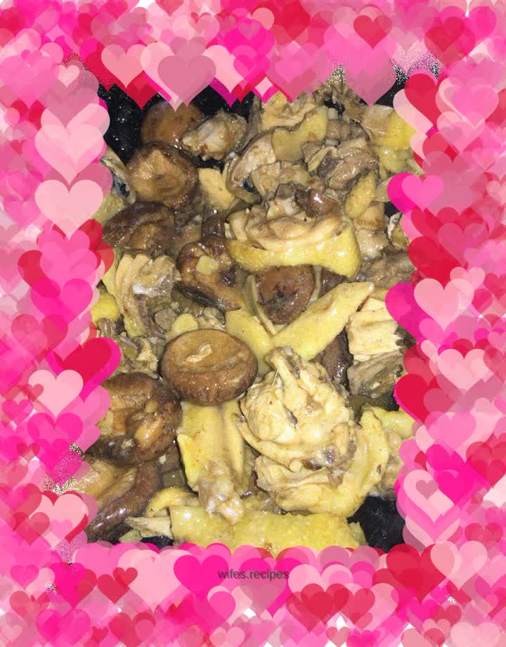 Braised Chicken with Mushrooms