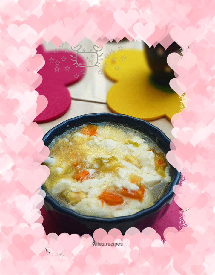 Pickled cabbage and bean sprouts