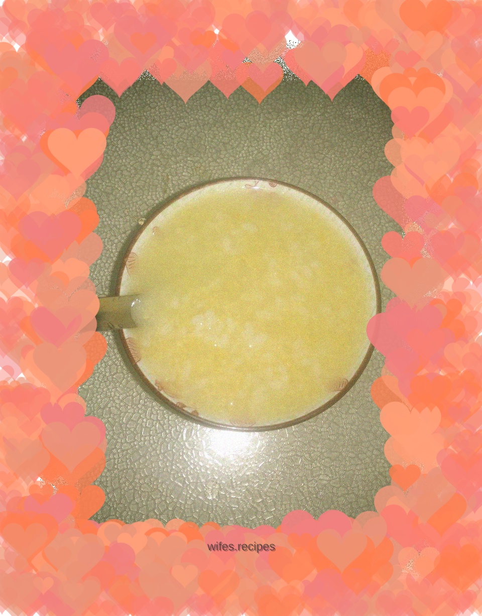 Two rice porridge