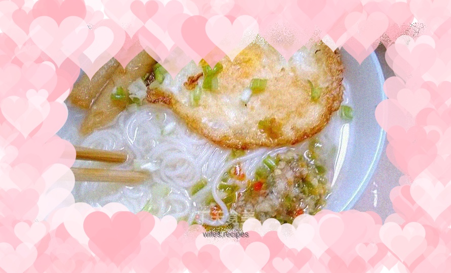 Lazy person’s breakfast noodles