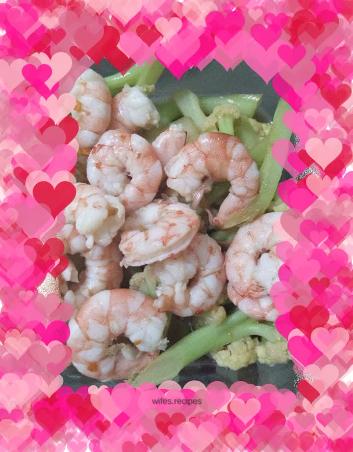Cauliflower and Shrimp