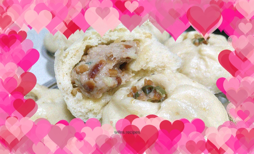 Oatmeal whole wheat peanut meat buns