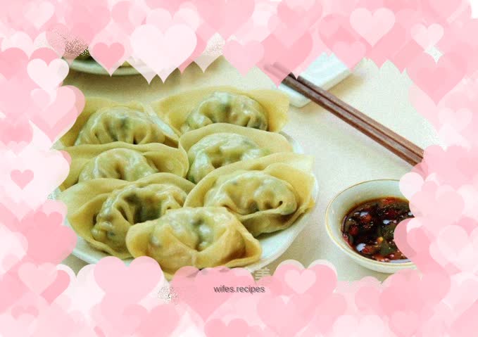 Steamed wontons