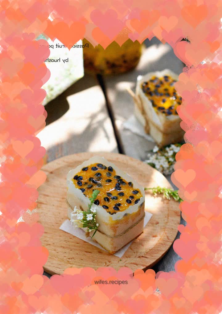 【Passion Fruit Pound Cake】