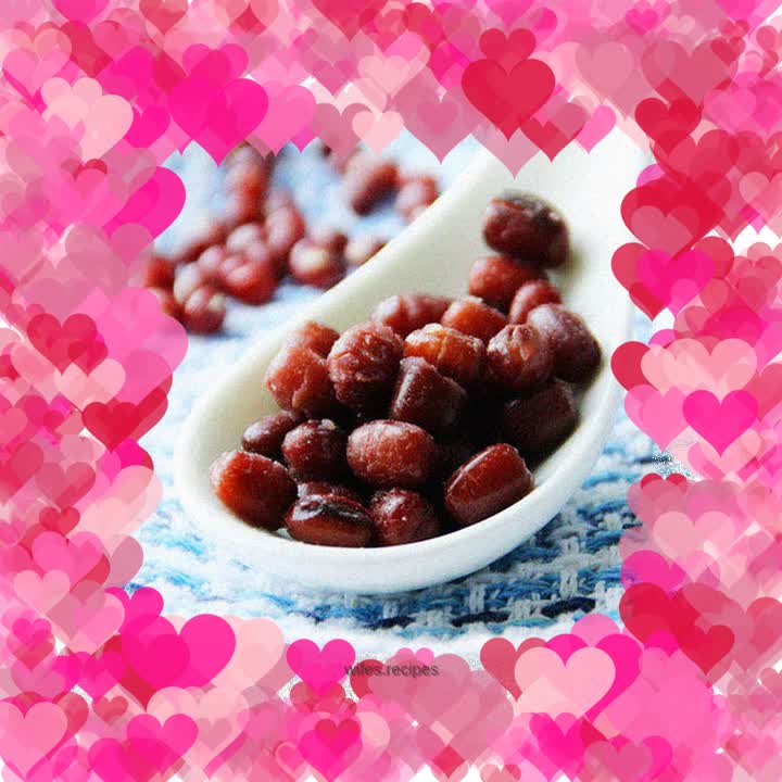 Easy homemade honey red beans (rice cooker version)