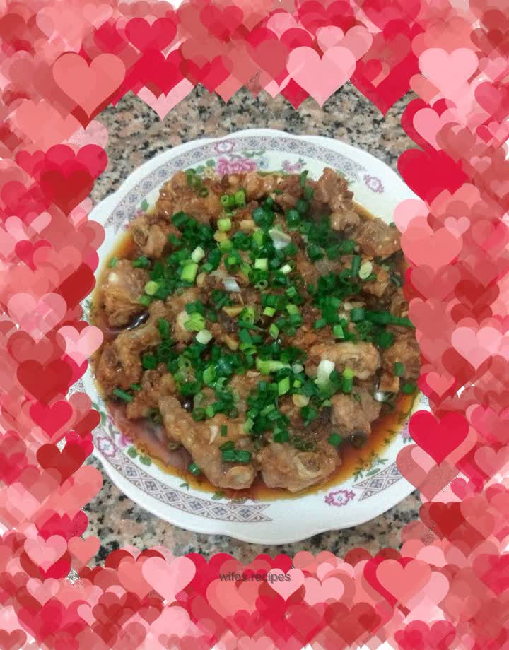 Pork Ribs with Black Bean Sauce