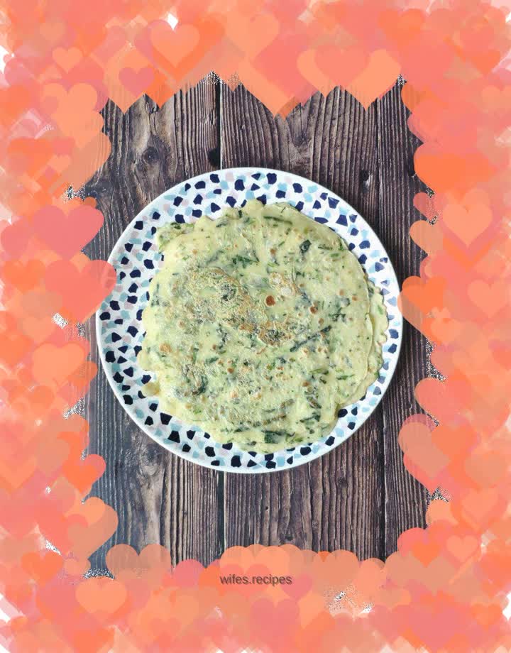 Home-style cake spinach egg cake