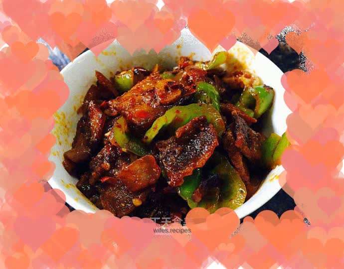 Privately cooked twice-cooked pork