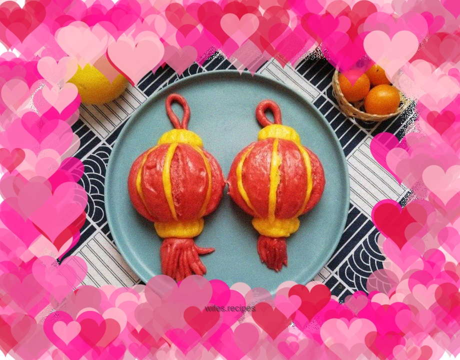 Big red lanterns hanging high