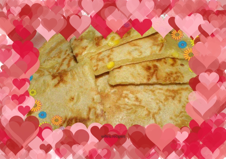 Healthy whole grain breakfast----Sweet corn tortillas