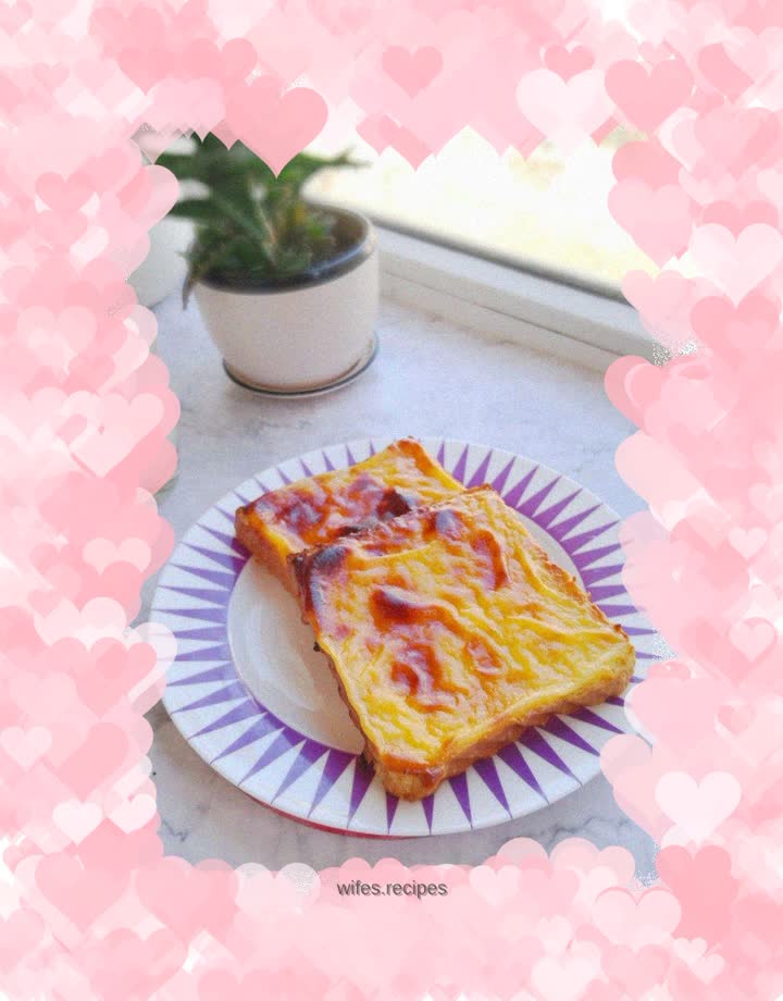 Rock grilled cheese toast