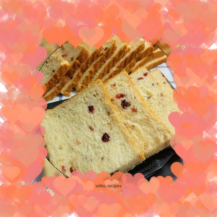 Cranberry Cream Toast