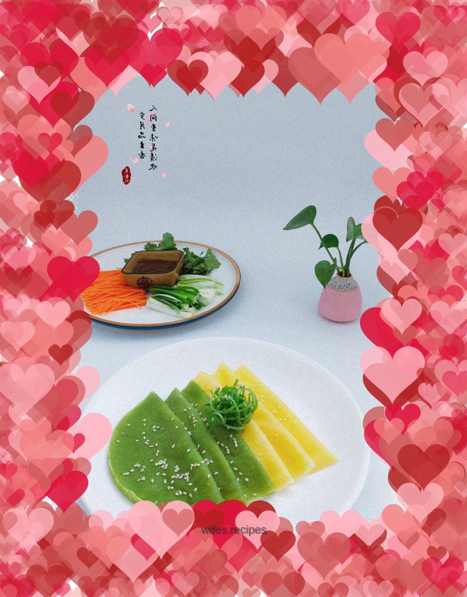 Guyu eats spring cakes