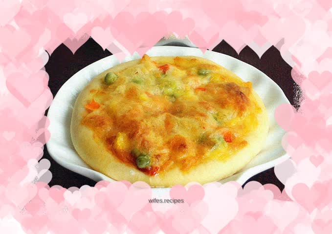 Mini Shrimp and Vegetable Pizza