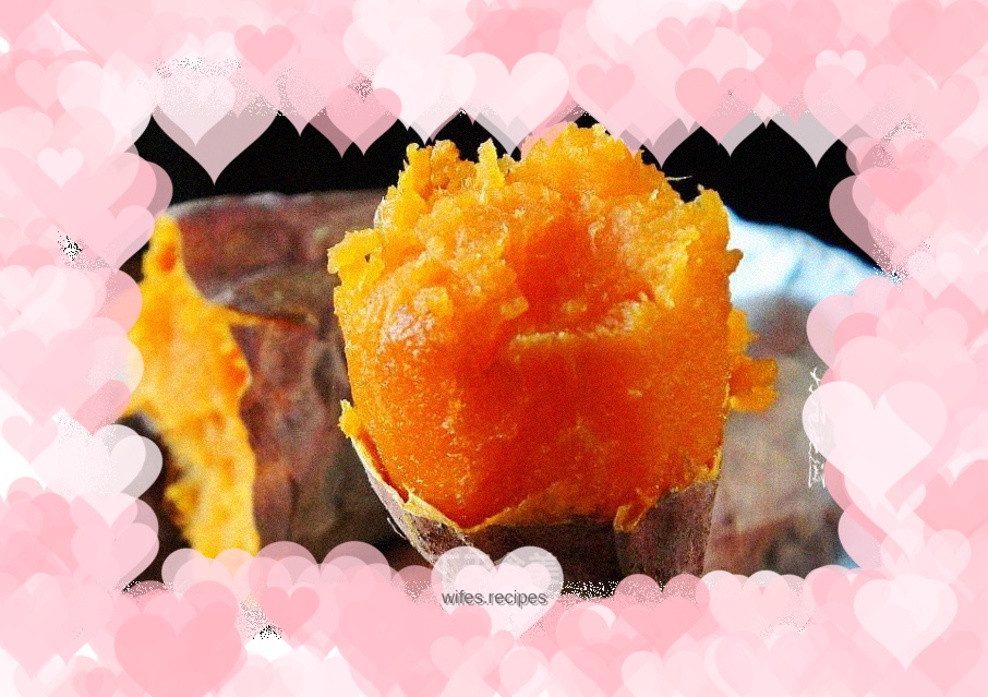 Roasted sweet potatoes