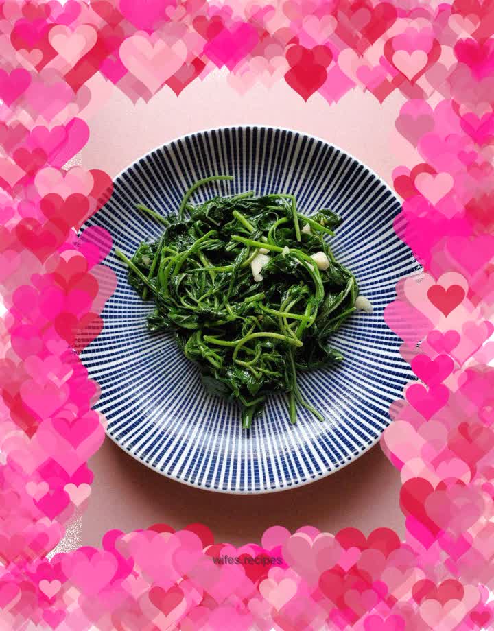 Stir-fried white cauliflower