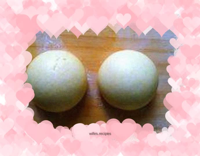 Corn flour pastry (steamed buns)