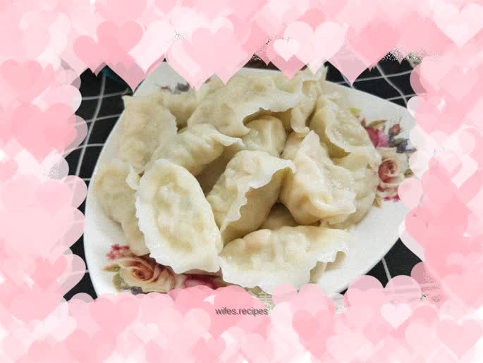 Zucchini and shrimp dumplings