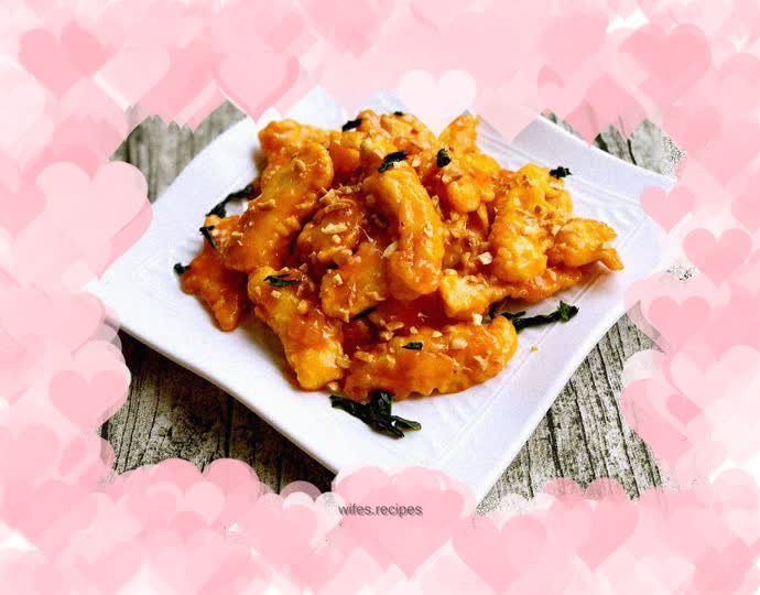 Sweet and sour fish sticks