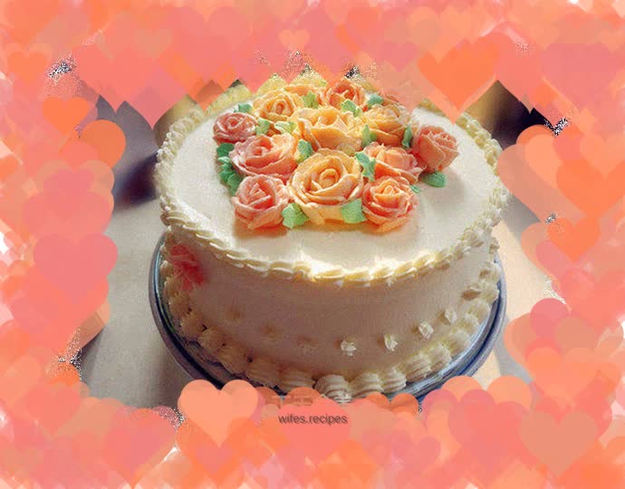 Cheese is power--cream cake