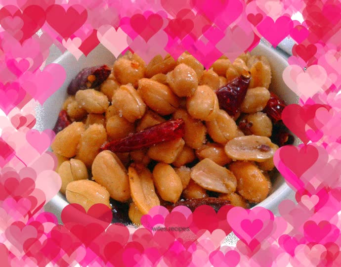 Various recreational companions---delicious drunkard peanuts