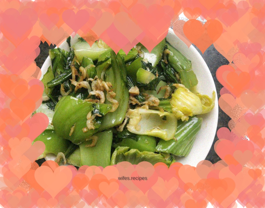 Stir-fried Dried Shrimp and Vegetables