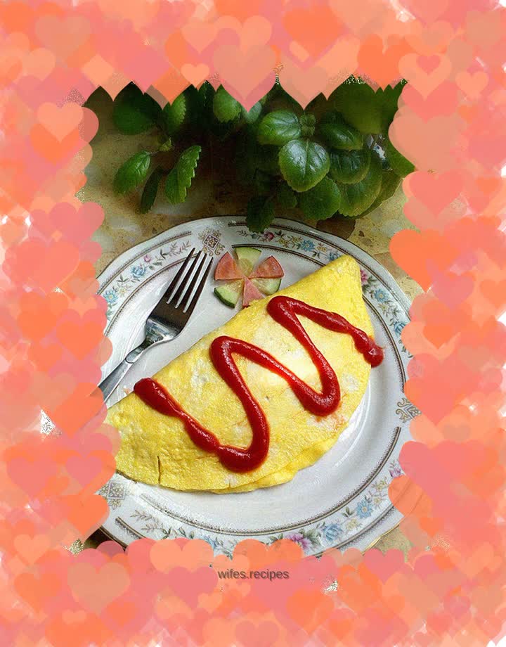 Omelet rice