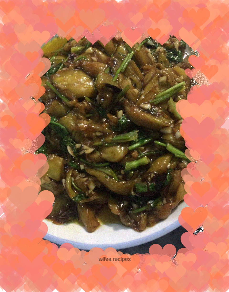 Braised eggplant