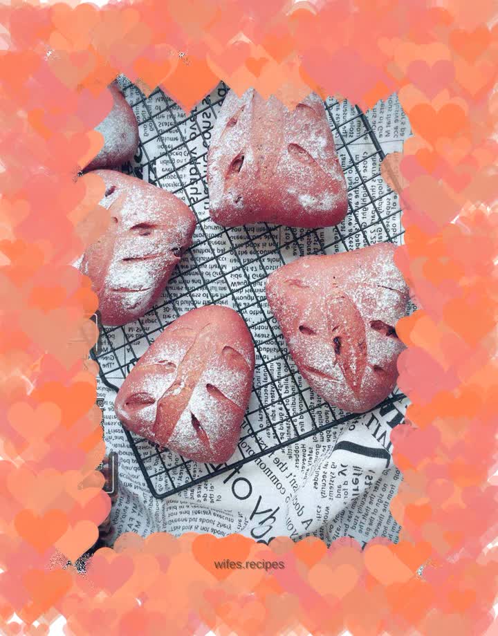 Cocoa Double Berry European Soft Bun (Polish variety)