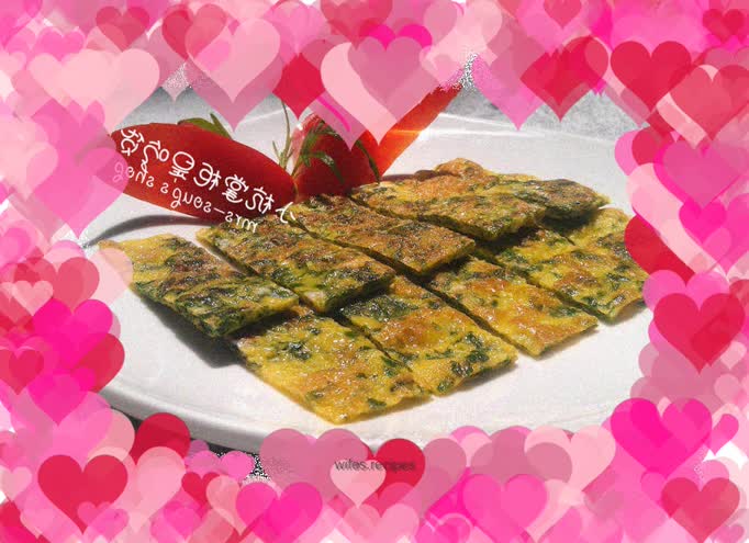 Motherwort omelette for regulating menstruation and nourishing blood