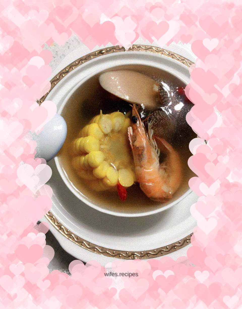 Delicious seafood pot