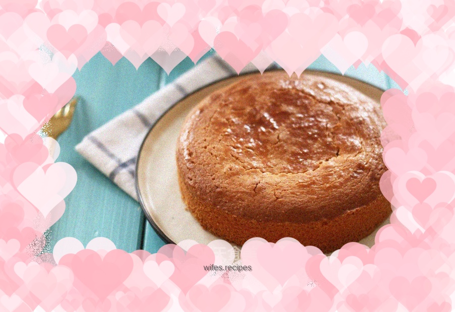 French moon cake ~ Basque cake