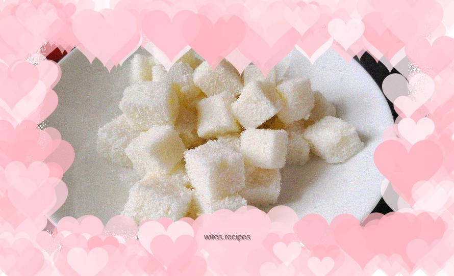 Milk cubes