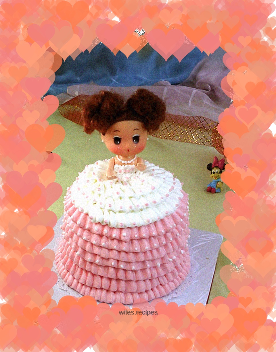 Decorated Cake: Little Lace Princess