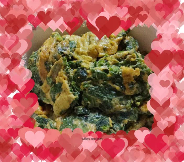 Mugwort omelette 🍳