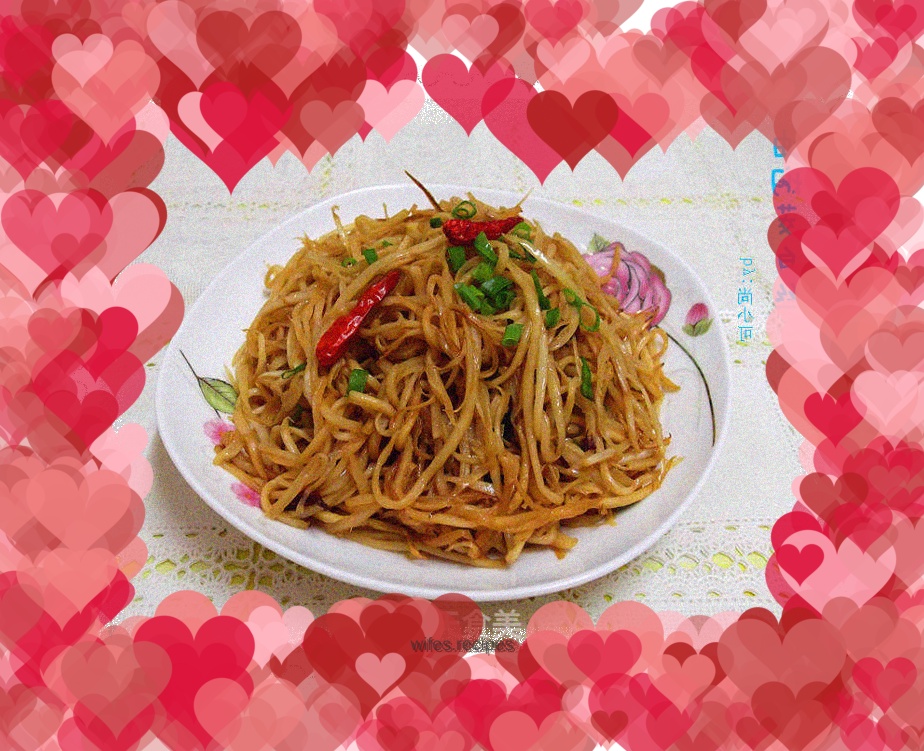 Braised Wild Rice Silk in Oil