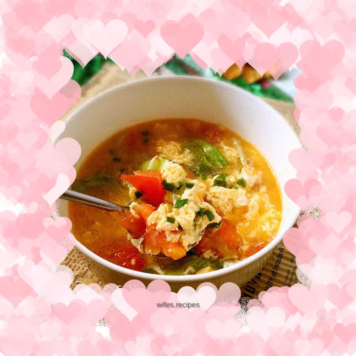 Tomato and egg soup